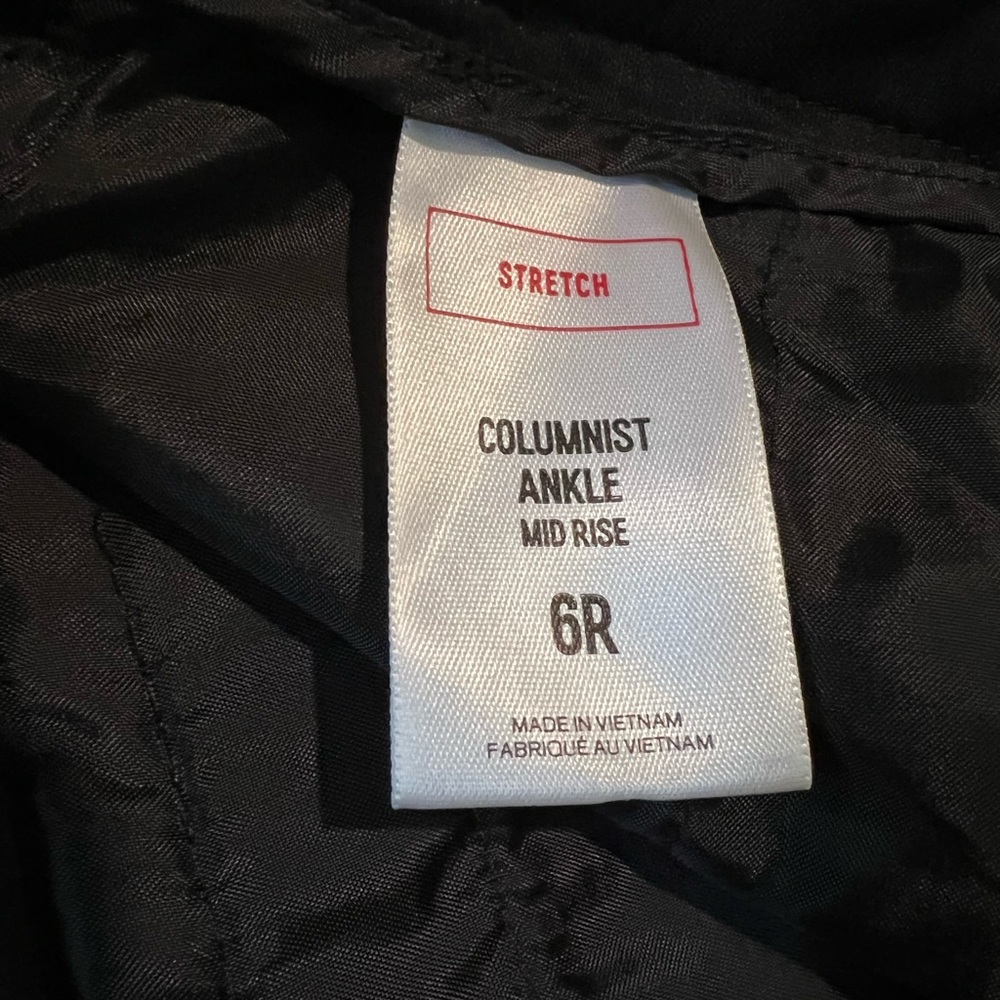 Mid Rise Pleated Express Slacks - Picture 4 of 4